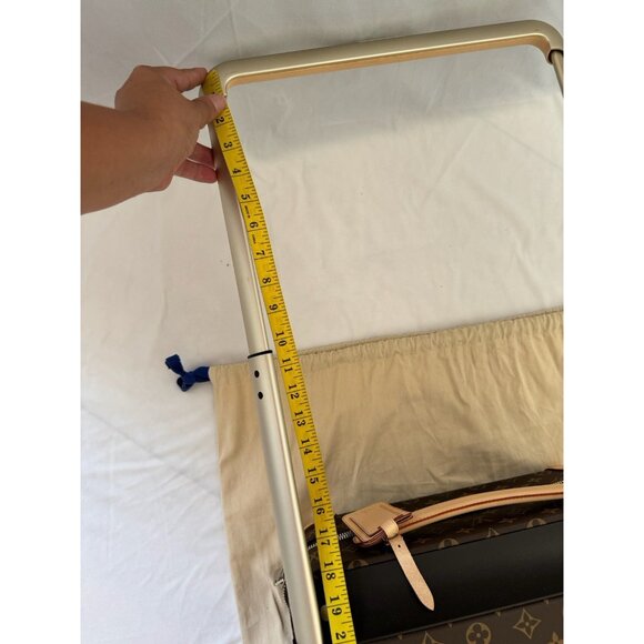 LOUIS VUITTON Luggage M20200 Horizon 55 Monogram Coquelicot Brown Store Receipt - Picture 12 of 16